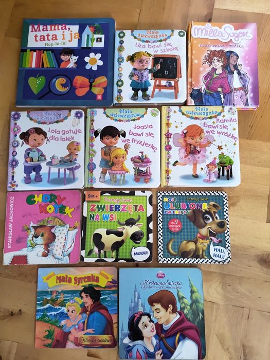 Książki dla dzieci twarda oprawa i strony