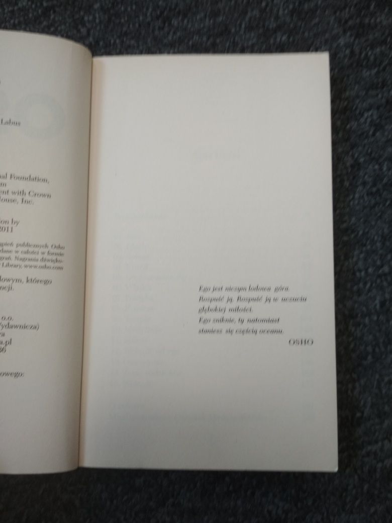 OSHO - Księga ego