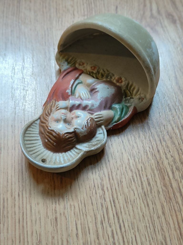 Stara Antyczna Porcelanowa Kropielnica Vintage Art Deco