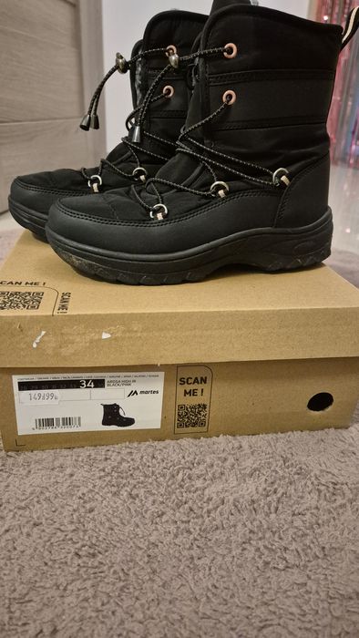 Buty zimowe śniegowce rozm 34