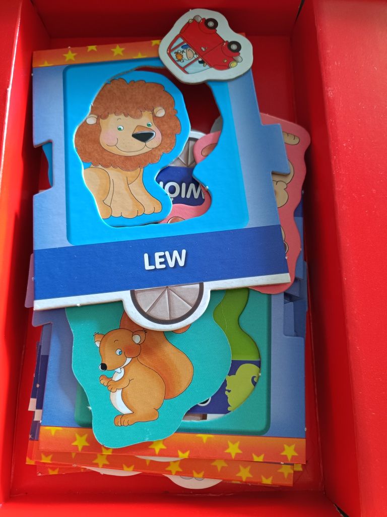 Gra edukacyjna z serii karotka 2szt (nowa+używana)