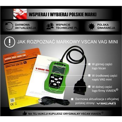 Interfejs Skaner Vscan Vag Mini Z Obsługą Can Pl