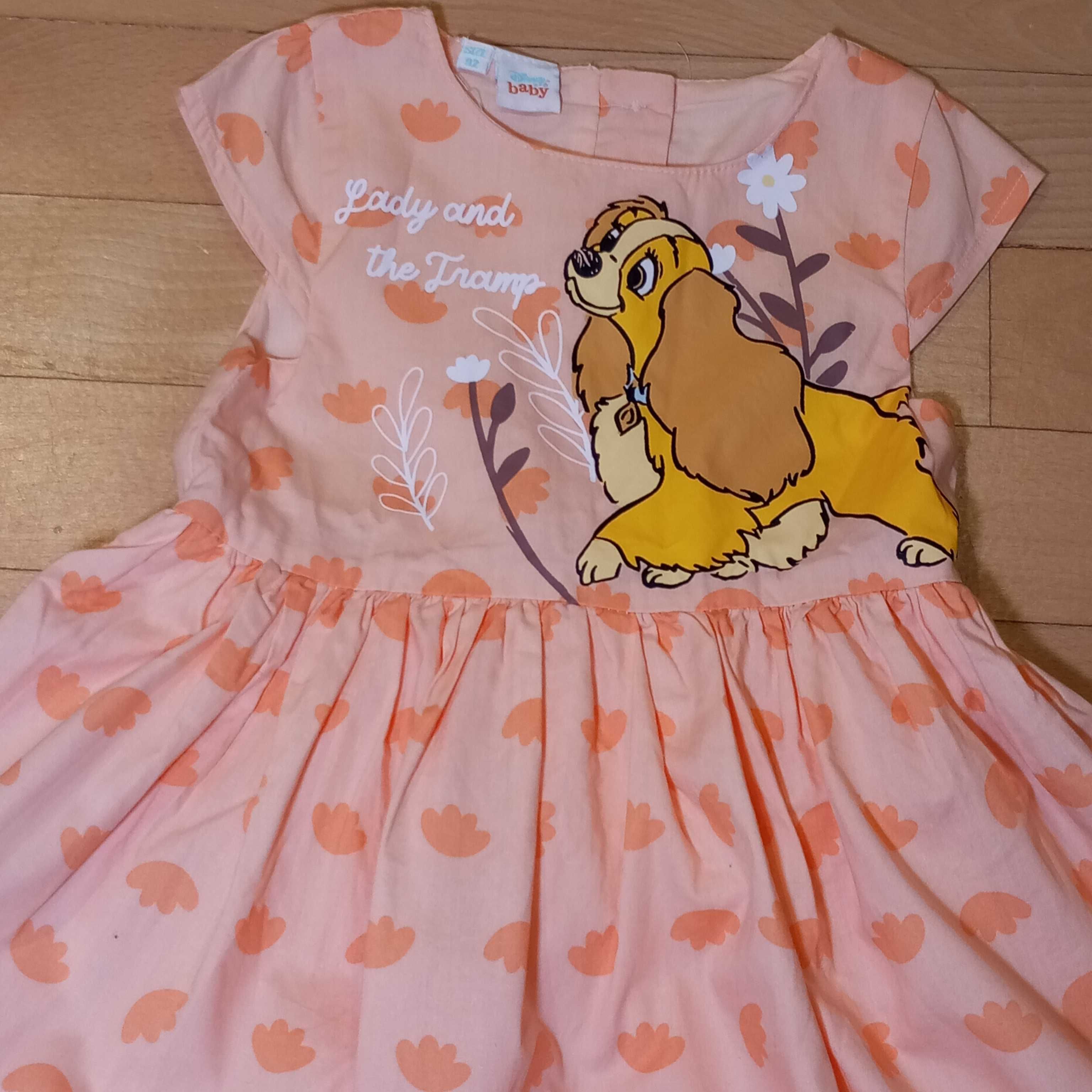 Sukieneczka sukienka Disney 92 tiul halka zakochany kundel