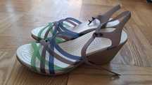 Crocs wedge sandaly w9 40