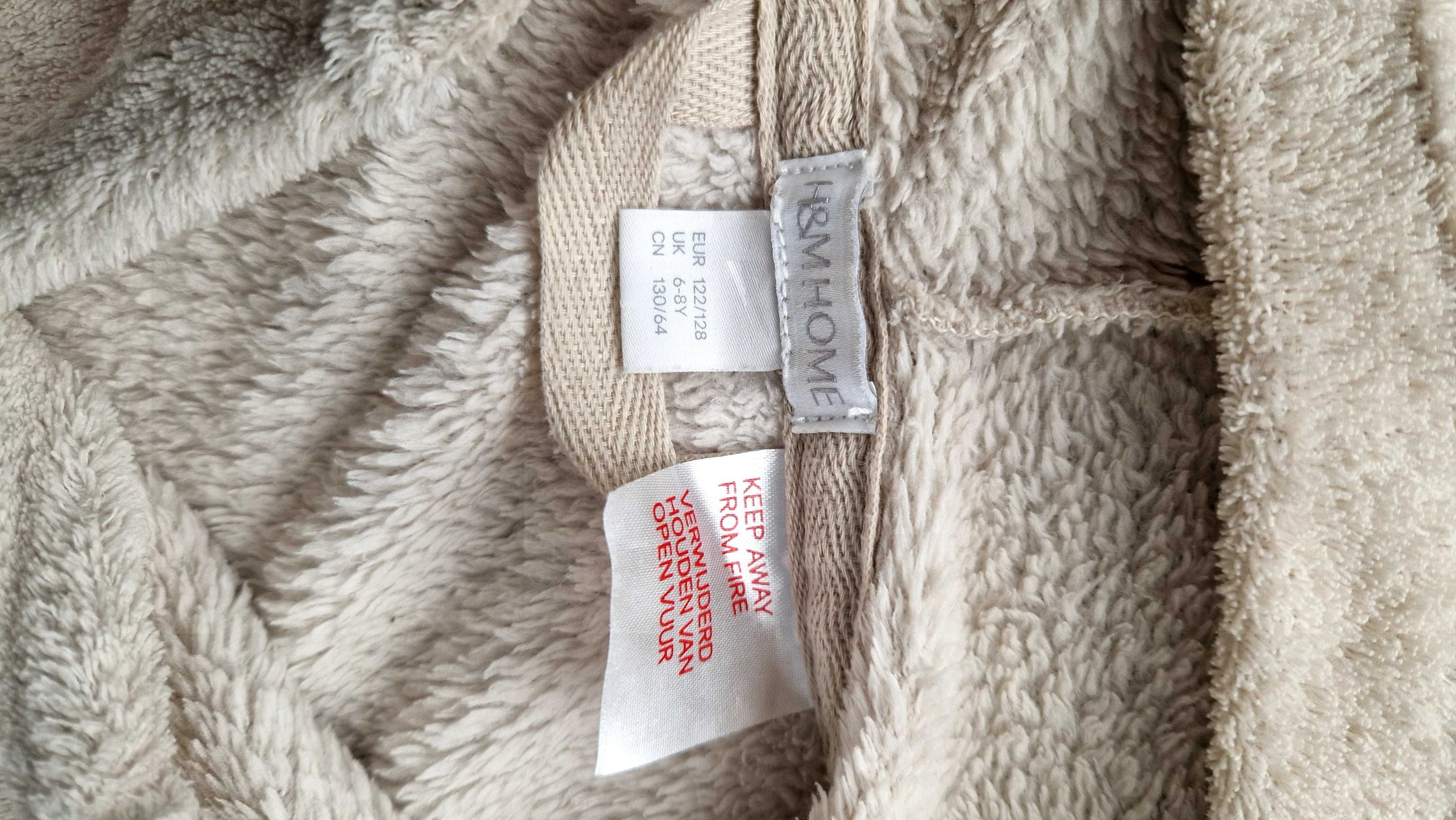 Szlafrok dziecięcy H&M r.122
