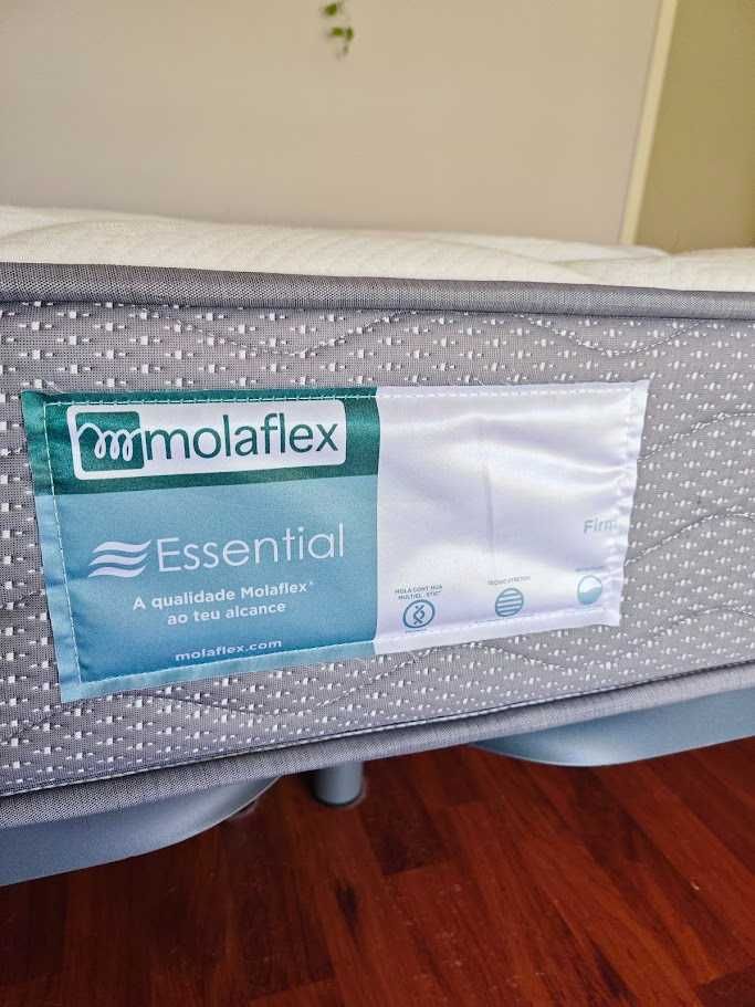 Cama + Colchão de Molas Ensacadas Essential Comfort MOLAFLEX 180x190cm