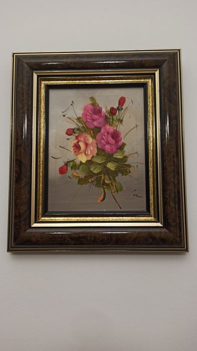 Pintura a óleo de Arranjo floral