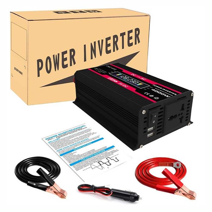 Inversor 12v 220v 4000w novo