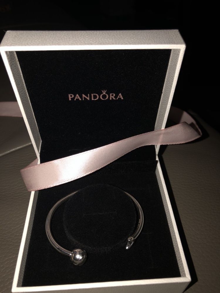 Pandora bransoletka srebrna oryginał okazja!