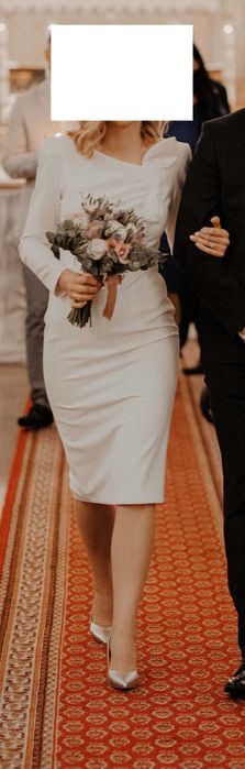 Sukienka ślubna/ślub cywilny rozmiar 34/36/S