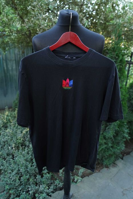 Adidas męski t-shirt koszulka bawełniana M L