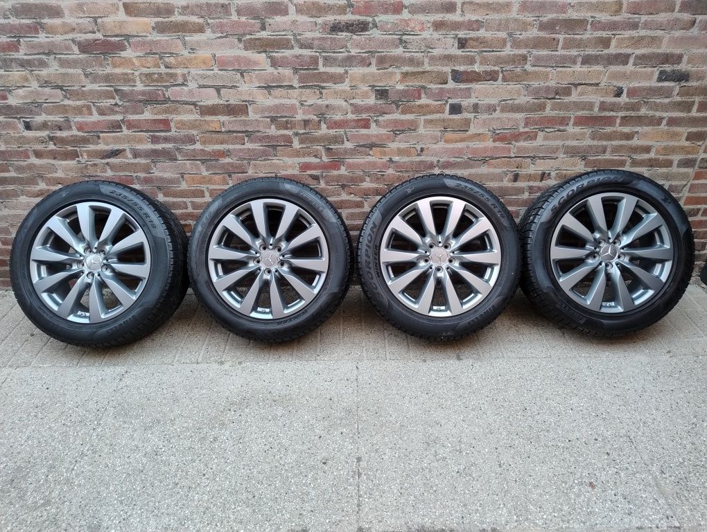 Oryginalne alufelgi 19" MERCEDES GLC X253 CZUJNIKI TPMS 5x112