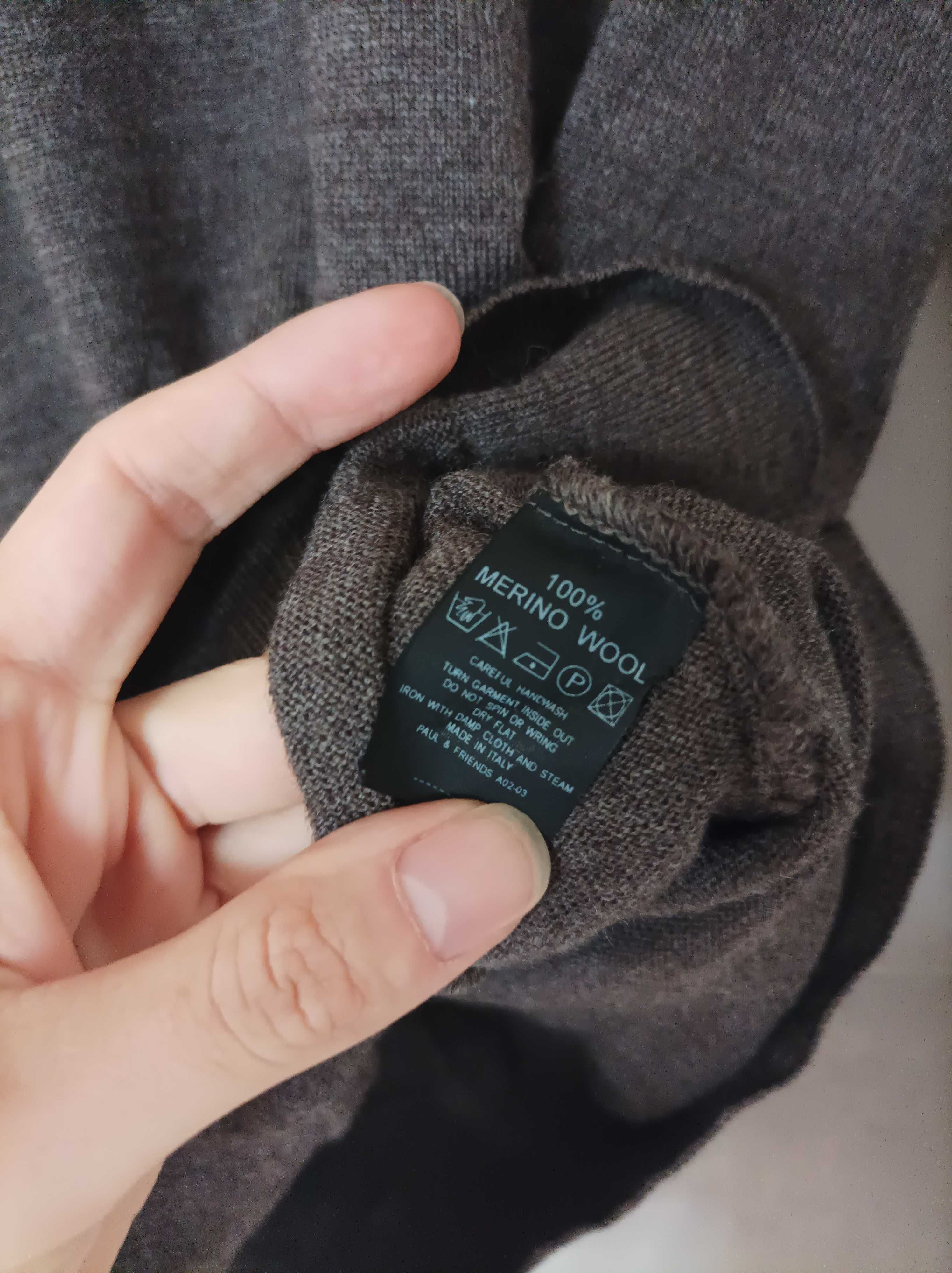 Sweter męski 100% merino