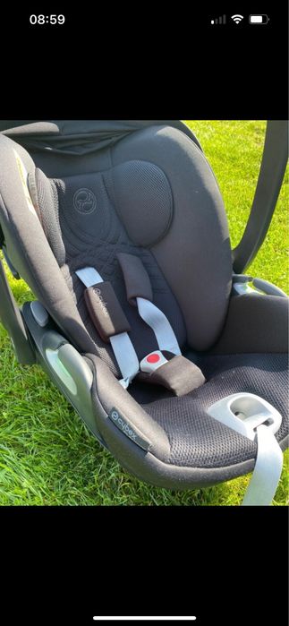 Cybex Cloud T i-Size - rozkładany fotelik samochodowy | Sepia Black