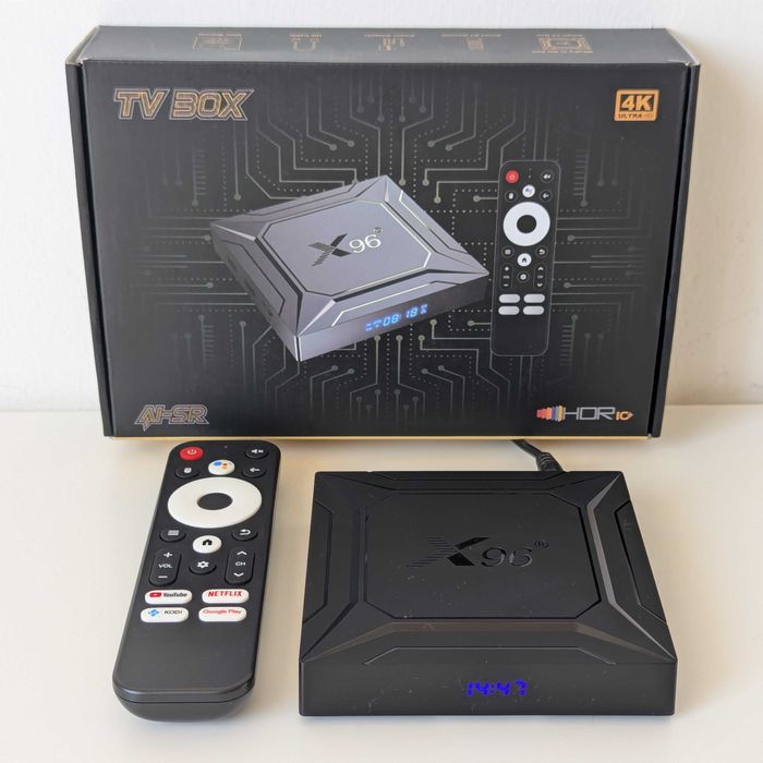 TV Box Android 14 | 4K | Amlogic | Gb LAN | 2+16G (4+32G) | X96 M200
