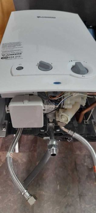 Esquentador como novo marca Junkers