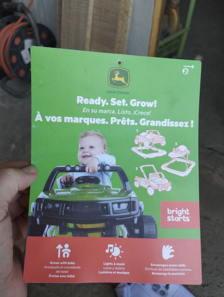 Chodzik pchacz 2w1