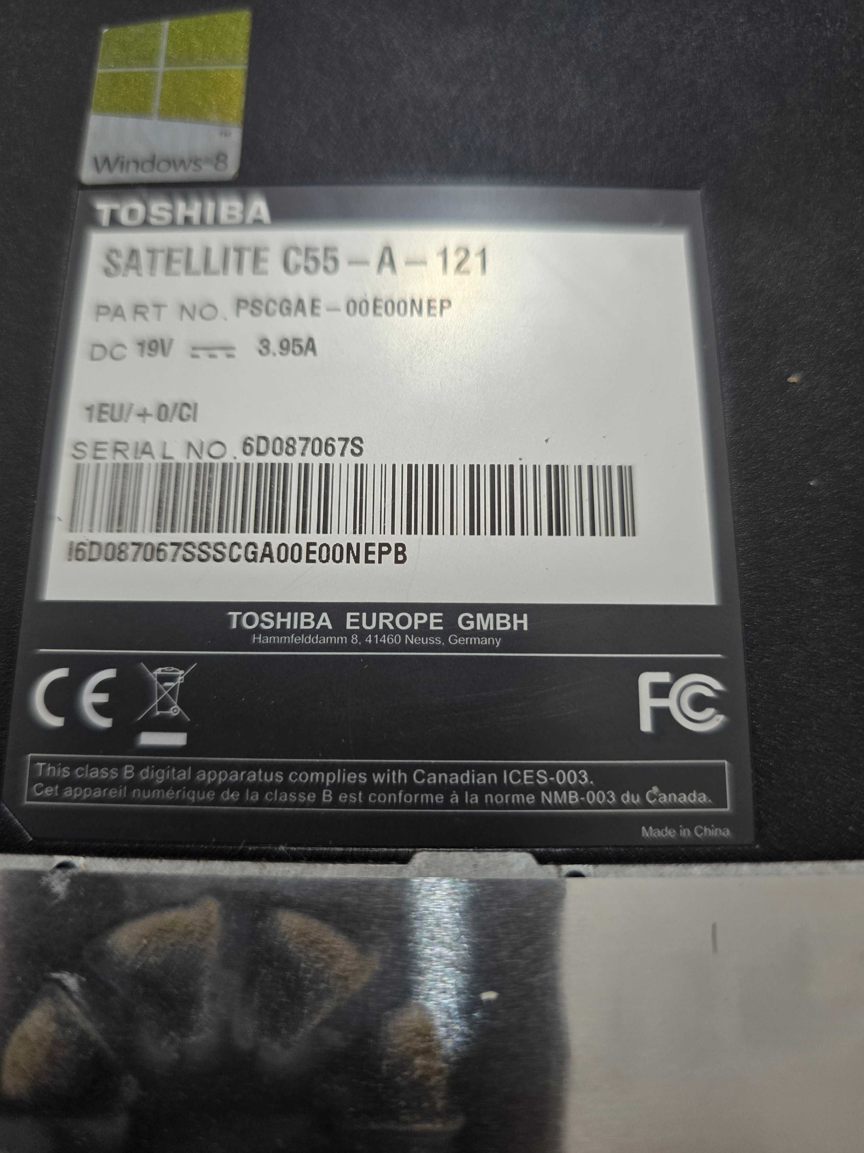 Peças portátil Toshiba Satellite C55 -A- 212