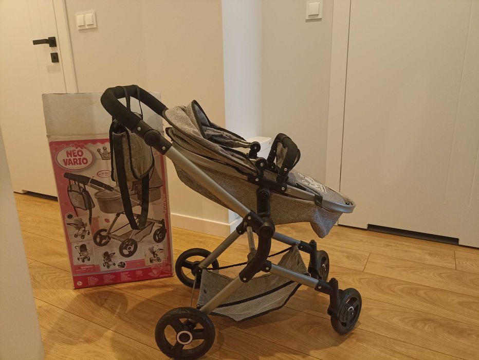 Wózek 2w1 dla lalek (gondola, spacerówka) - Warszawa