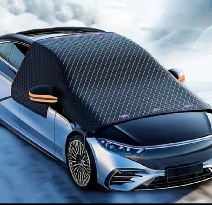 Magnetyczna osłona szyby samochodowej