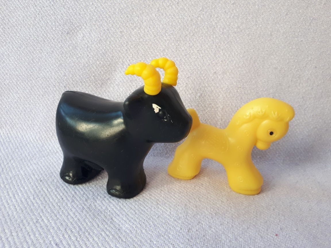 Игрушка СССР корова,лошадка