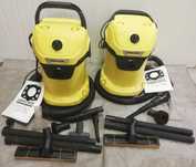 odkurzacz warsztatowy karcher WD 3 + ssawka do sciagania wody