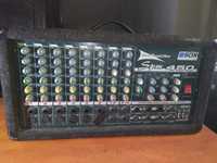 Powermikser Box Electronics SPM 450 - Moc 2 x 240 W  - stan BDB