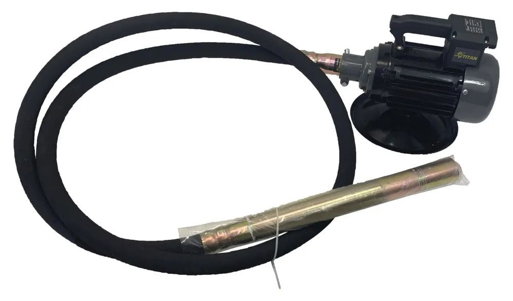 Вібратор для бетону будівельний TITAN PEV1500 + PV50-4