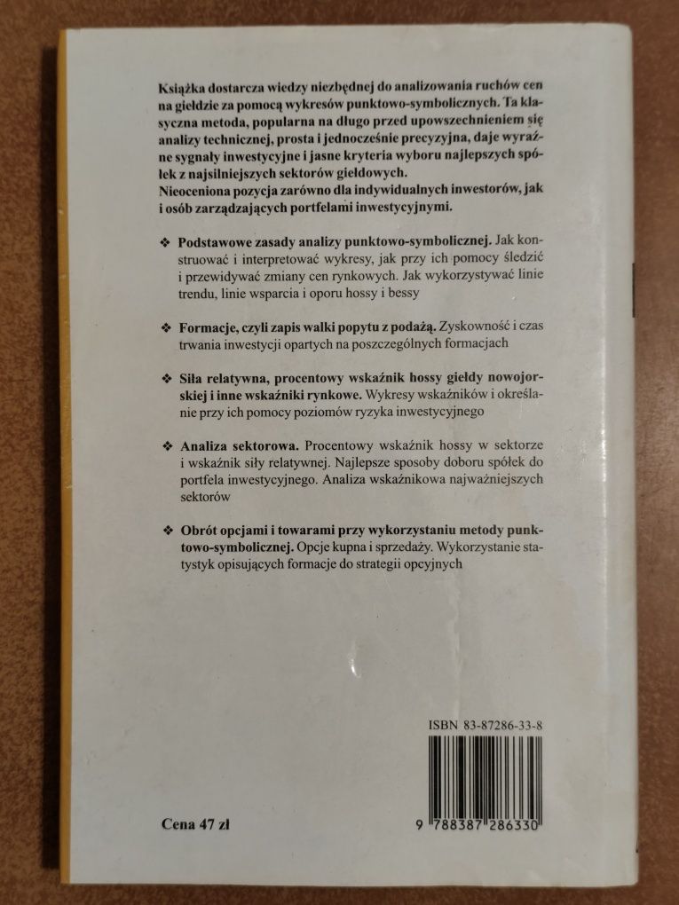 4 książki Wykresy punktowo-symboliczne Dorsey Rusz się Rybakov