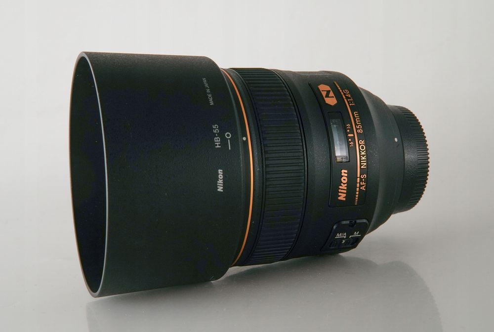 Obiektyw Nikkor AF-S 85mm f/1.4G, stan idealny, jak nowy