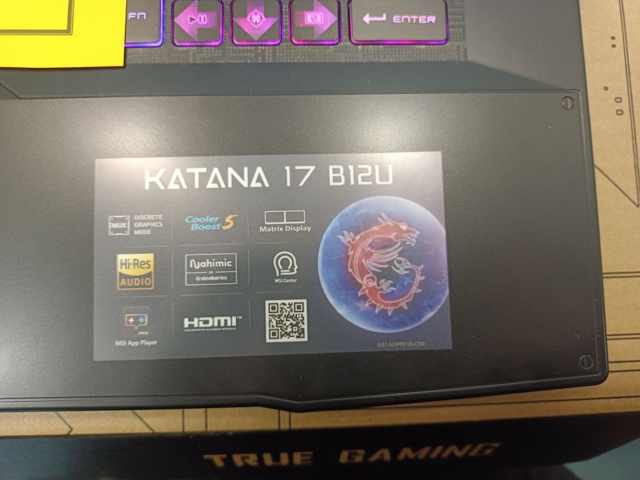 Laptop Gamingowy MSI Katana 17 b12u Komis Madej Sc