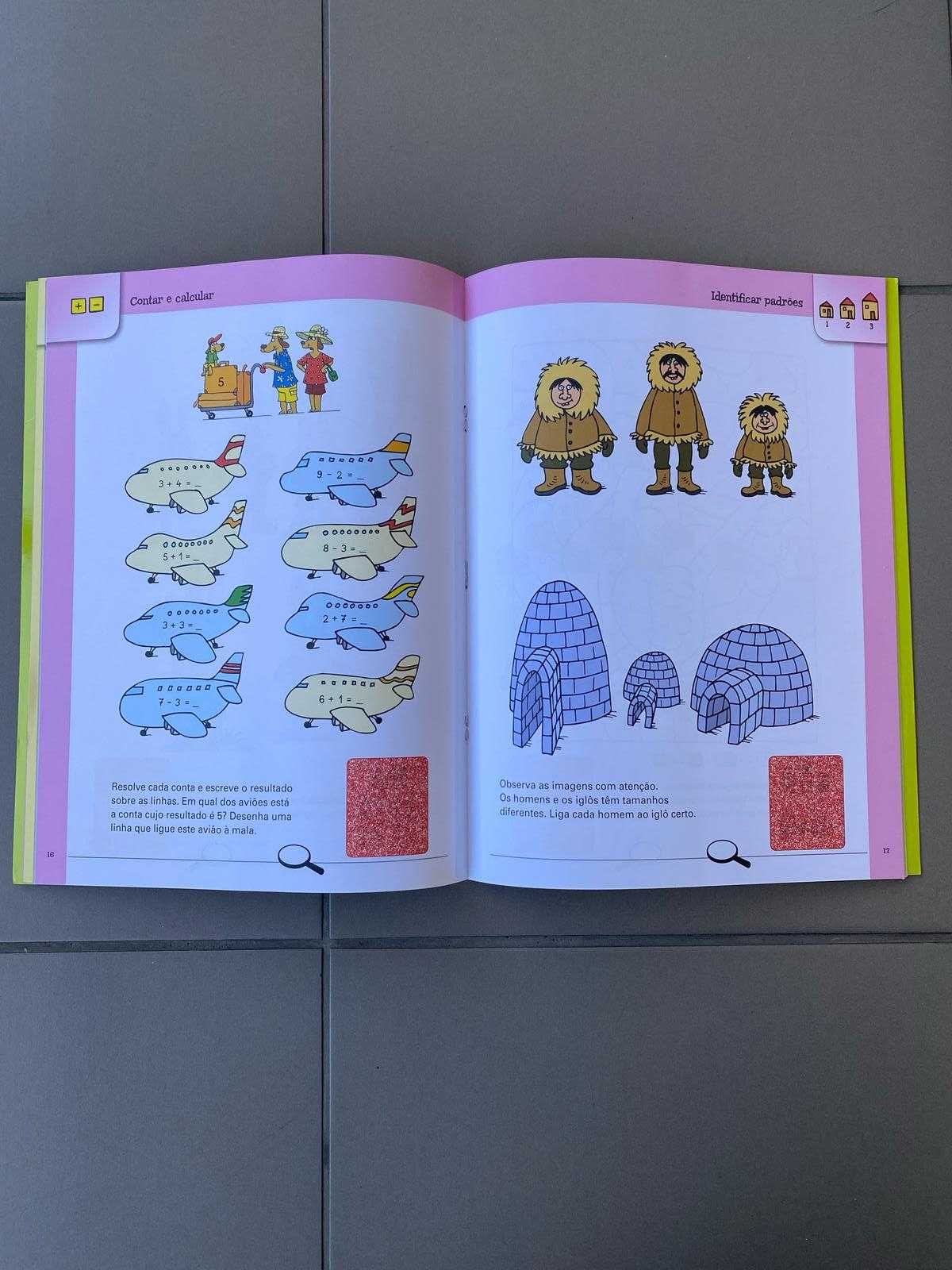 Livro de Exercícios de Aprendizagem 5-6 anos