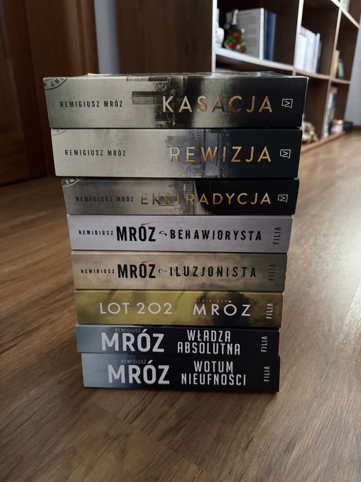 Książki Remigiusz Mróz seria Chyłka, Behawiorysta