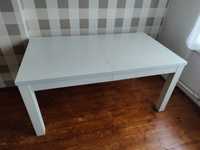 Stół biały rozkladany, drewniany