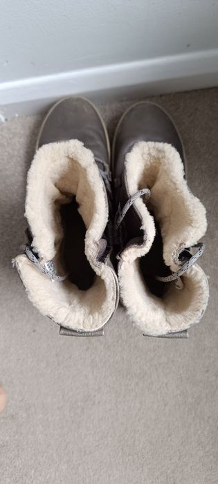 Зимові жіночі чоботи ECCO, 40 р.