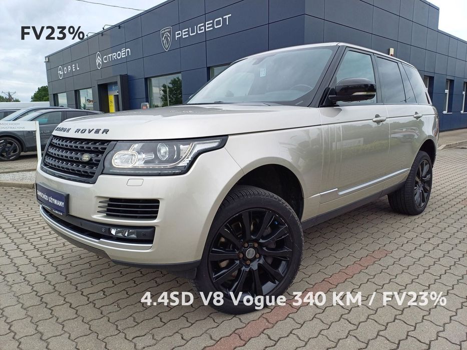 Land Rover Range Rover 4.4SD V8 Vogue 340 KM / salon Polska / FV23%