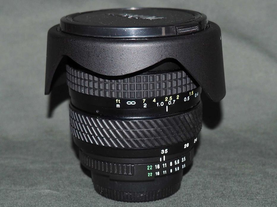 Obiektyw Quantaray(Tokina) AF 19-35mm f3.5-4.5.