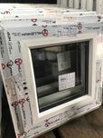 Окно металлопластиковое новое открывное маленькое 500*500