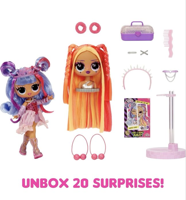 Ігровий набір L.O.L Surprise buns 2 braids Bailey