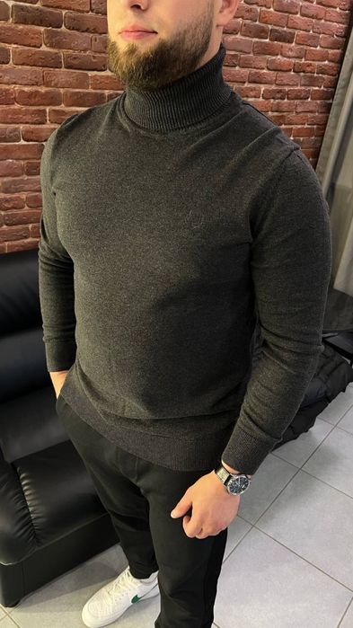 Тор.123!Чоловічий гольф Loro Piana S,M,2XL синій/чорний/беж/ Київ