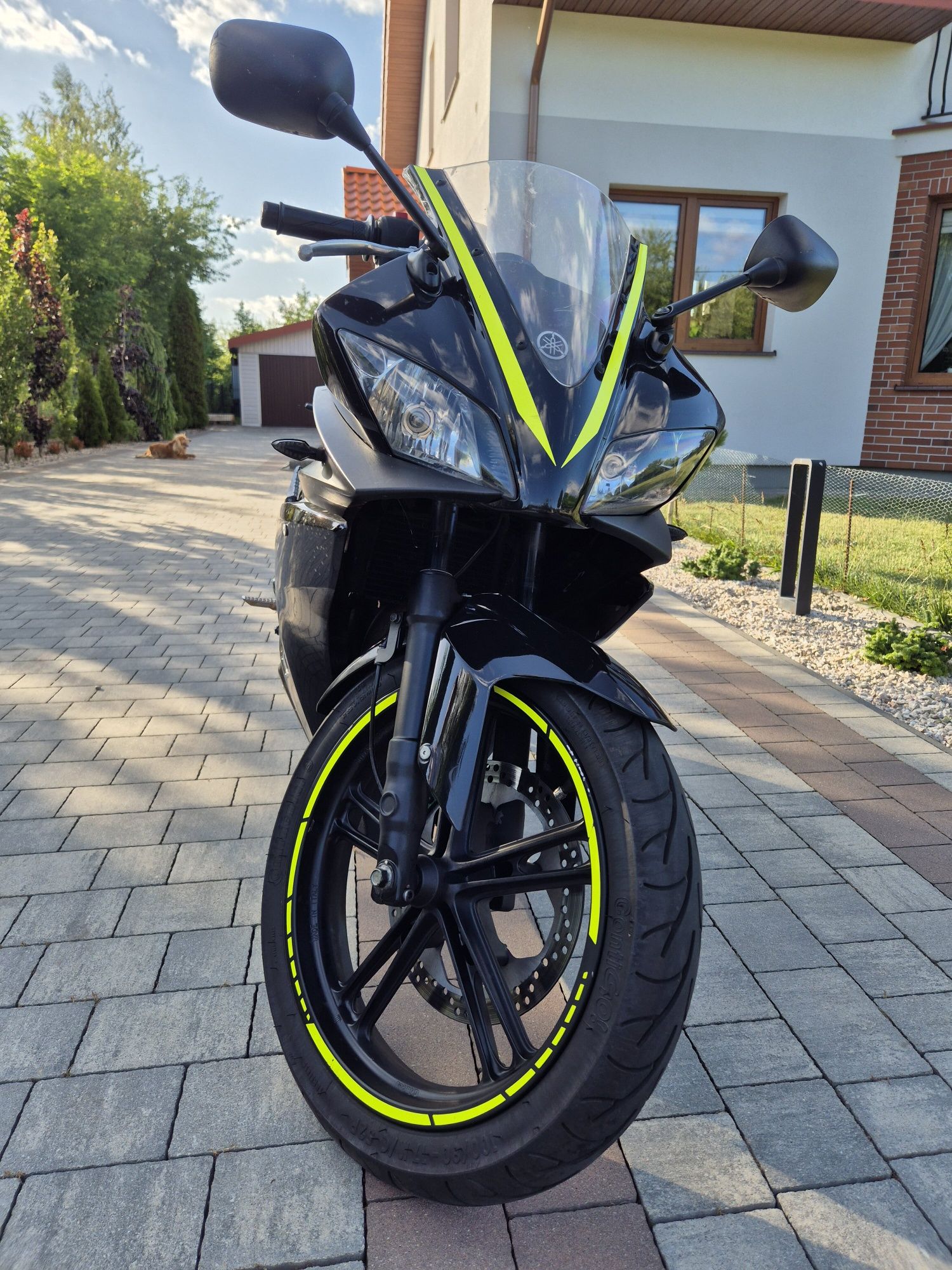 Yamaha r125 obniżone zawieszenie