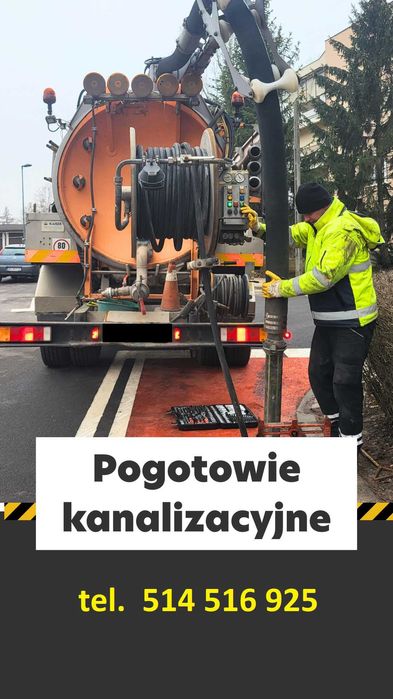 HYDRAULIK Halinów. Pogotowie kanalizacyjne. Udrażnianie rur i sieci.