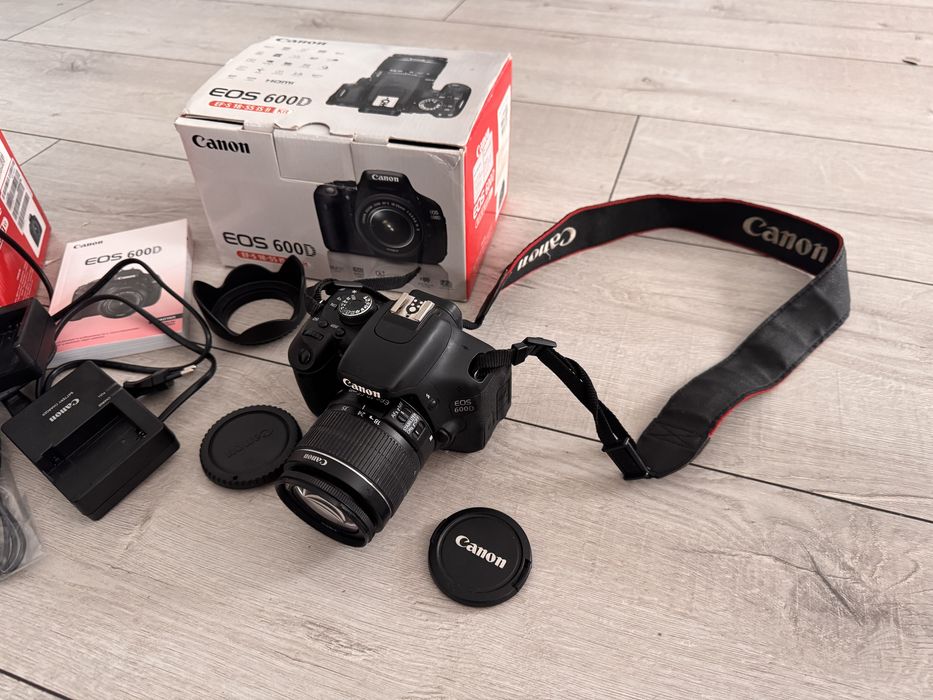 Aparat CANON EOS700D + EOS600D (Macro EFS60mm + 18-55mm) OKAZJA !!