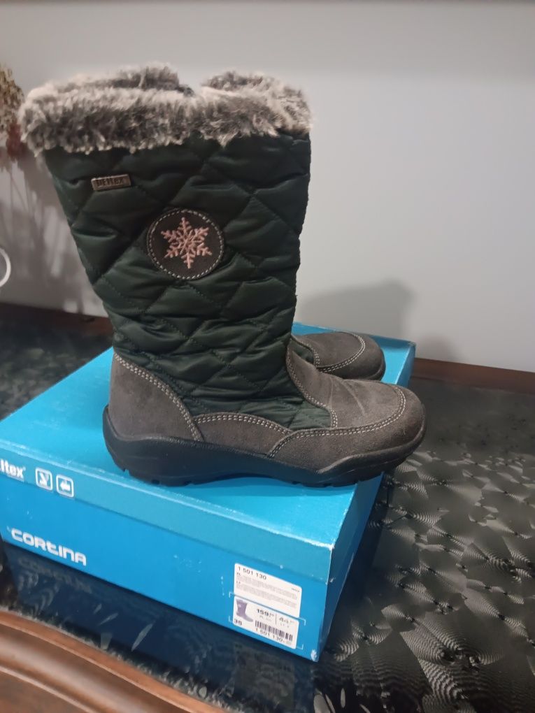 Cortina śniegowce rozmiar 35.