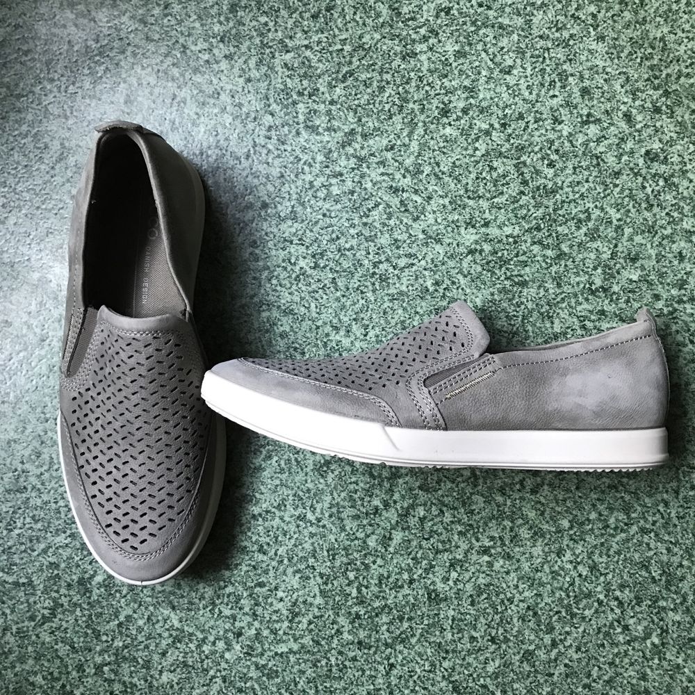 Туфли мужское летние ECCO Cathum Slip-on слипоны