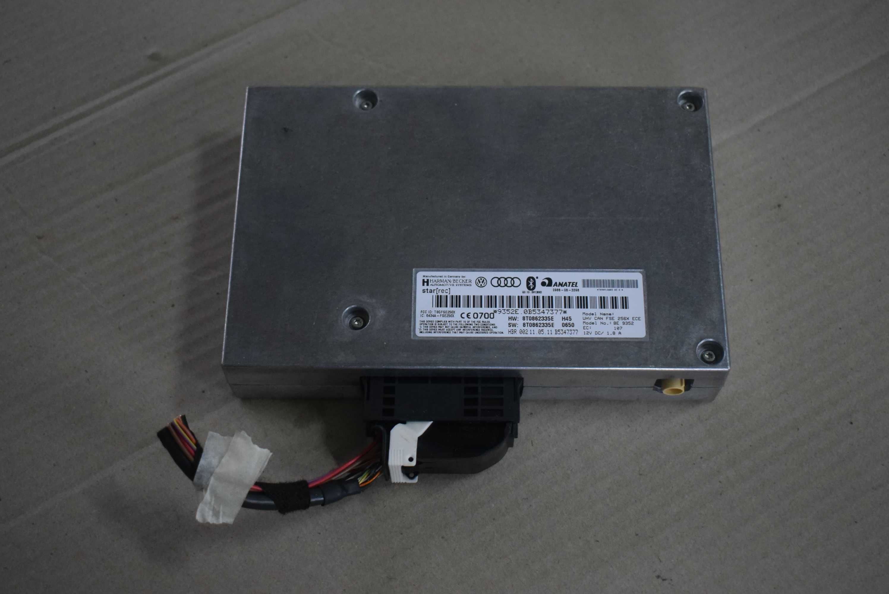 moduł sterownik BLUETOOTH A4 B8 10r. 8T0.862335E