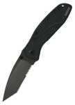 Teczka Kershaw Blur Tanto, Czarna, Ząbkowana - Bm