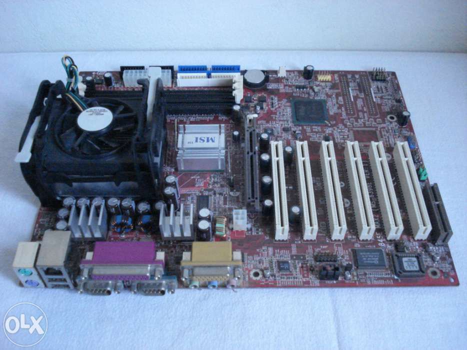 Motherboard + CPU + Cooler + Manual