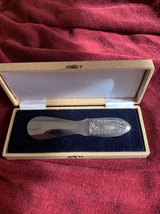 Calçadeira em Prata Portuguesa com Estojo