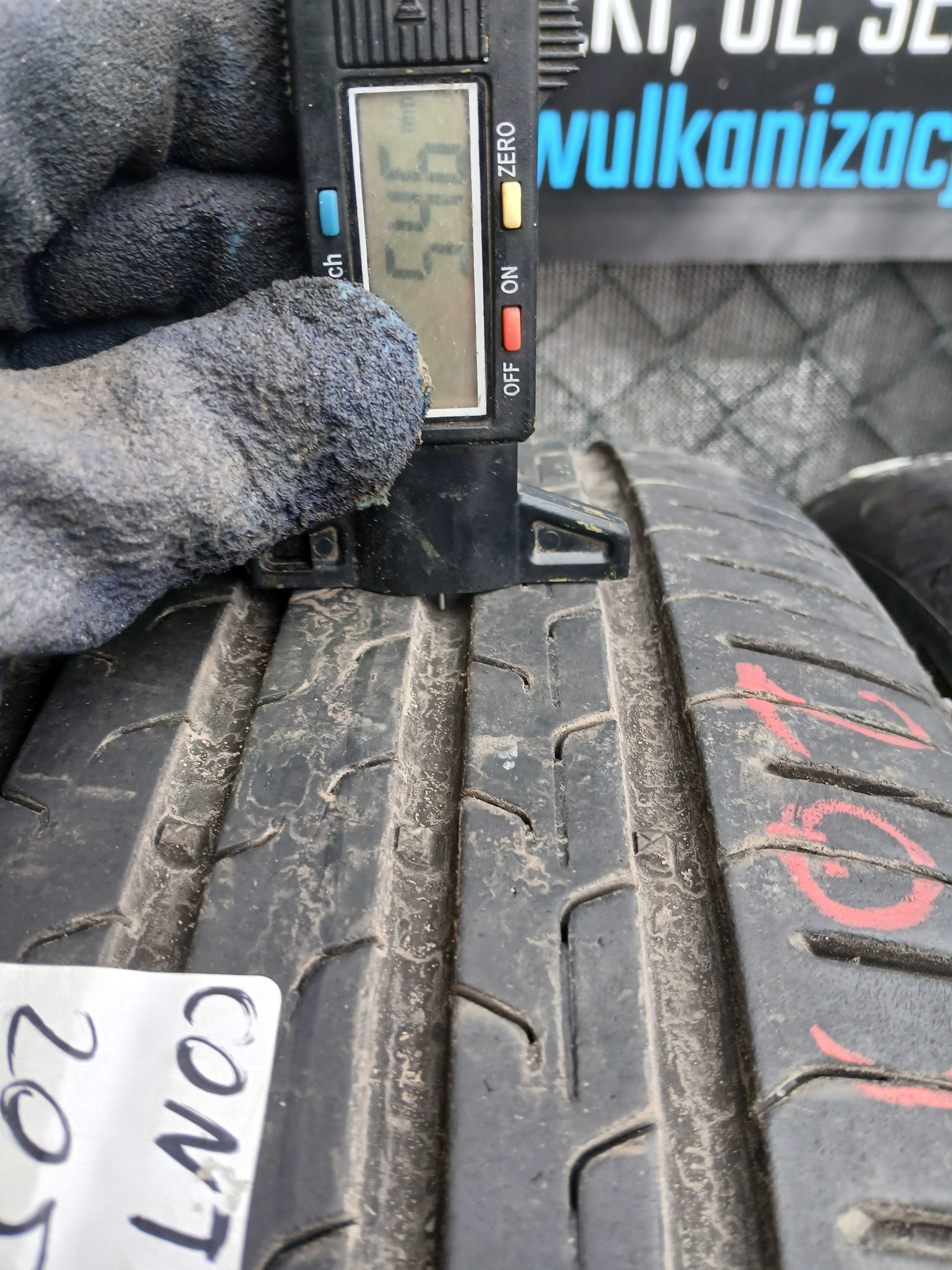 4x używane opony letnie 205/55 R16 Continental Montaż GWARANCJA